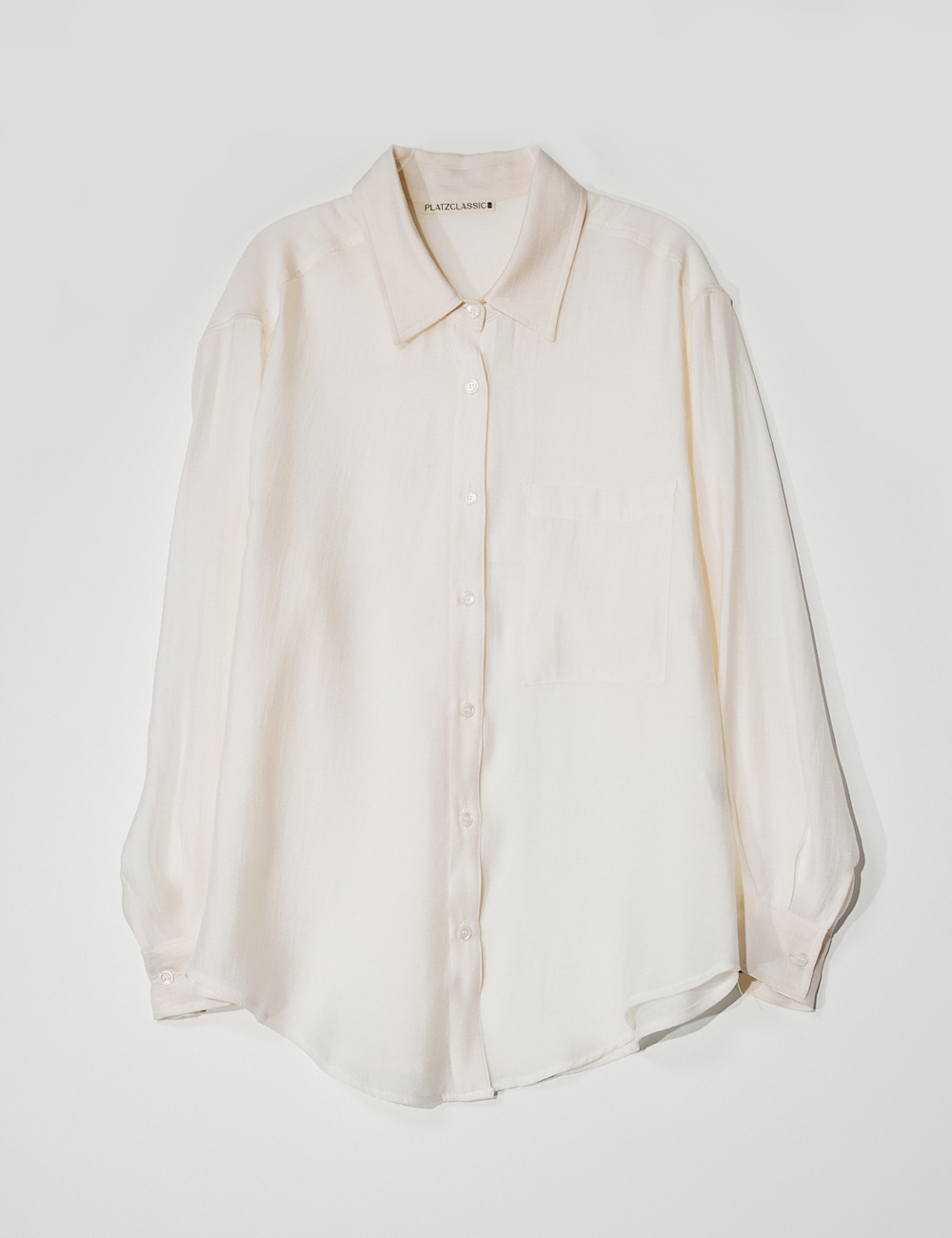 Shine Poket Shirts (White)